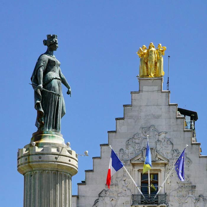 La suite royale du vieux lille est au centre du la ville historique de lille